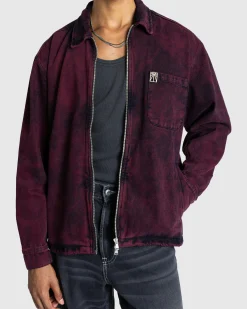 Rassvet Acid Wash Denim Overshirt Woven- Shirts