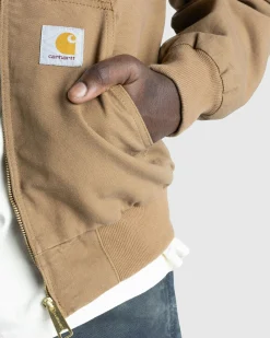 Carhartt WIP Active Jacket Hamilton Brown/Rinsed- Outerwear
