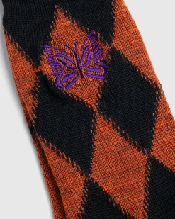 Needles Argyle Merino Socks- Socks
