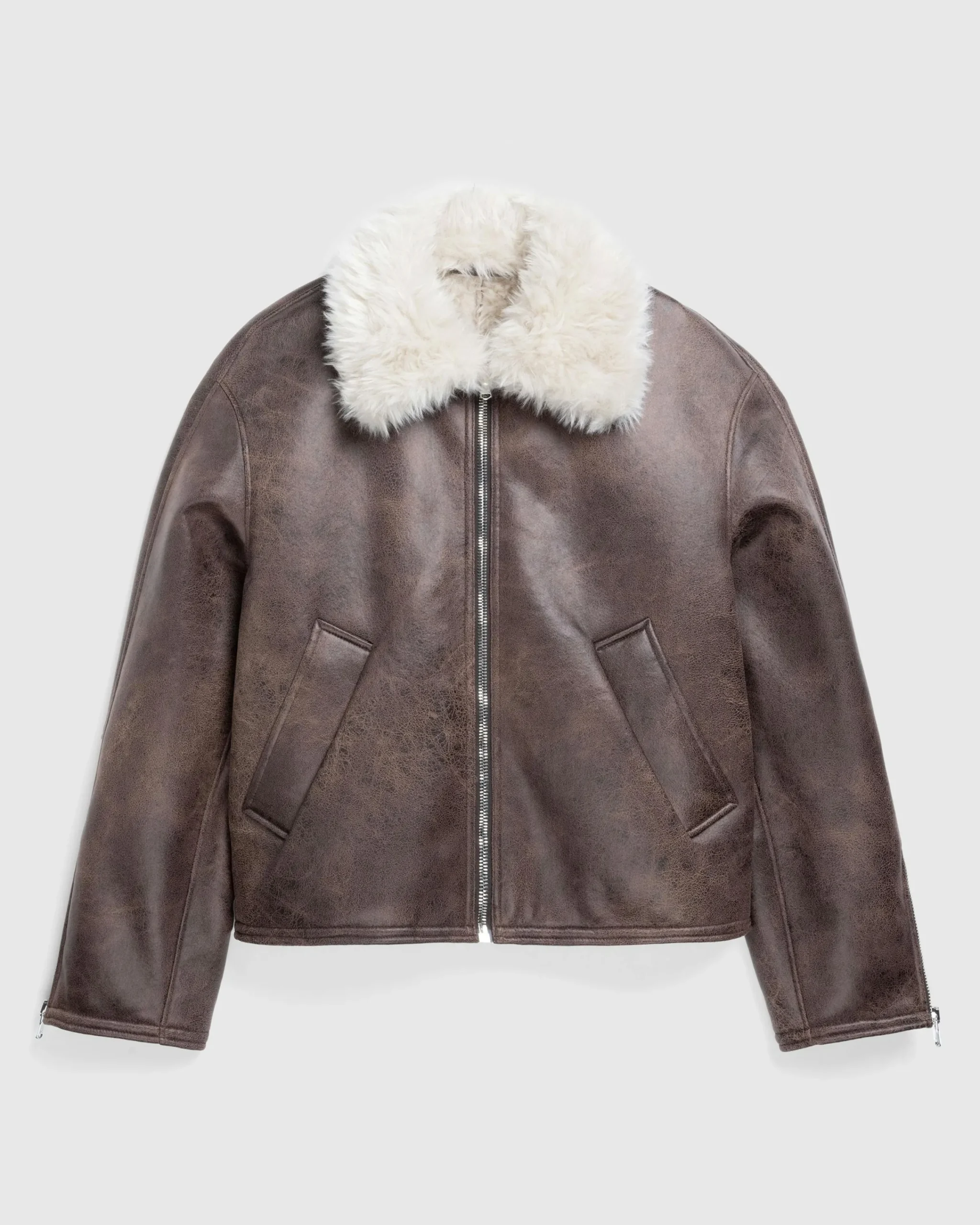 Séfr Asante Jacket Faux Aviator- Outerwear