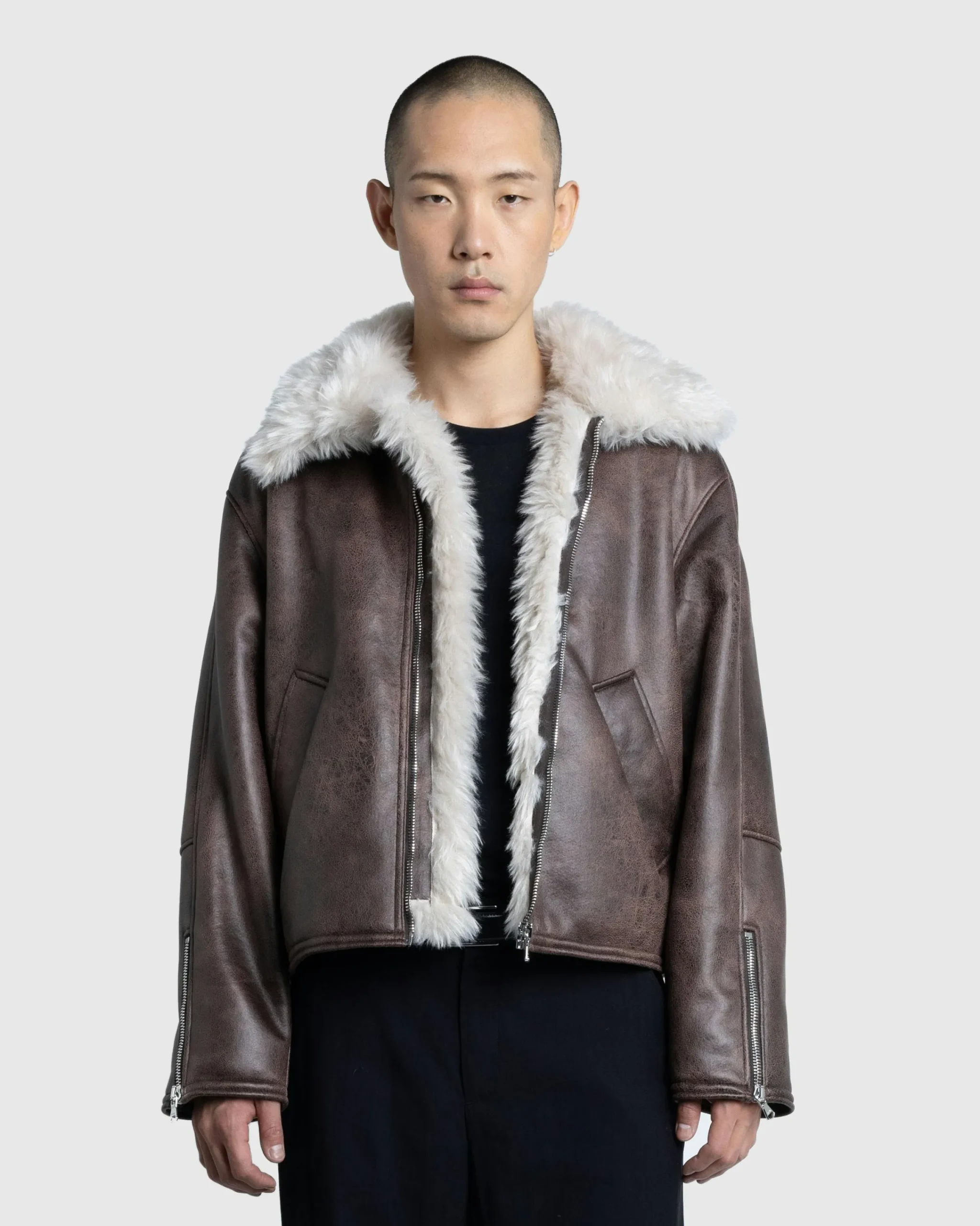 Séfr Asante Jacket Faux Aviator- Outerwear