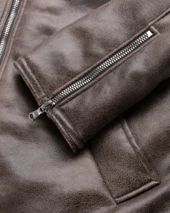 Séfr Asante Jacket Faux Aviator- Outerwear