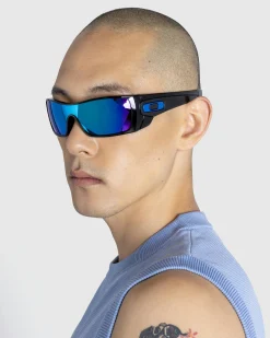 Oakley Batwolf Polished Black Prizm Sapphire- Sunglasses