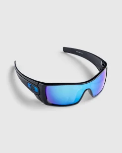 Oakley Batwolf Polished Black Prizm Sapphire- Sunglasses