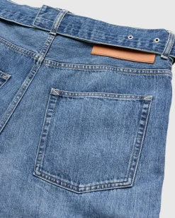 Jil Sander Belted Denim Trouser- Pants