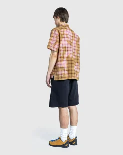 Stockholm Surfboard Club Bleached Zip Shirt- Shirts