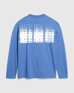 Highsnobiety Blur Long-Sleeve T-Shirt- Tops