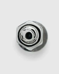 Maison Margiela Bolt and Nut Screw Earring Palladio Burattato- Jewelry