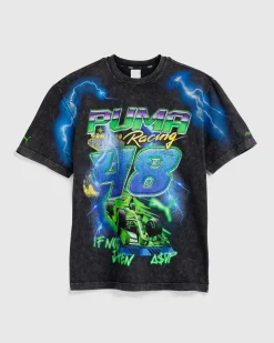 Puma Bolt T-Shirt Black- Tops