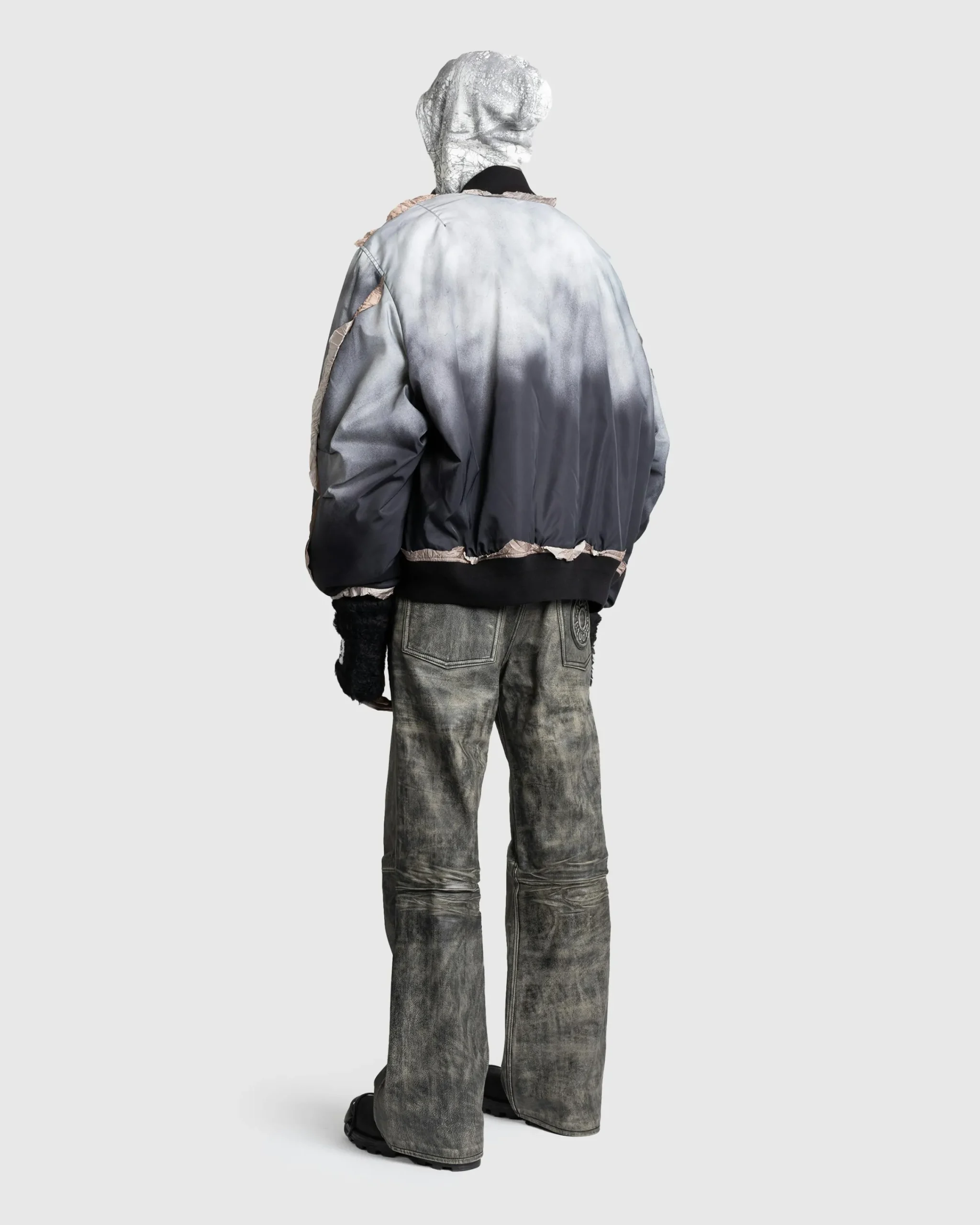 Acne Studios Bomber Jacket Faded Black- Outerwear