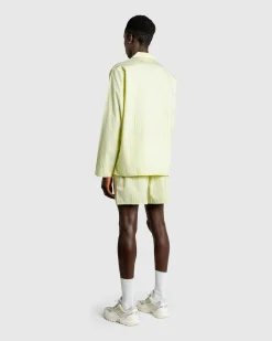 Tekla Boxer Shorts Light Moss Stripes- Underwear And Loungewear