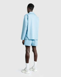 Tekla Boxer Shorts Mist Stripes- Underwear And Loungewear