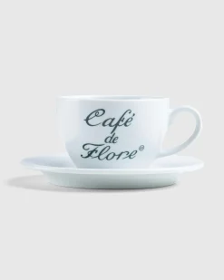 Café de Flore Breakfast Cup and Saucer- Ceramics