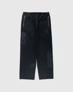 NTS Brushed Nylon Trackpa Navy- Pants
