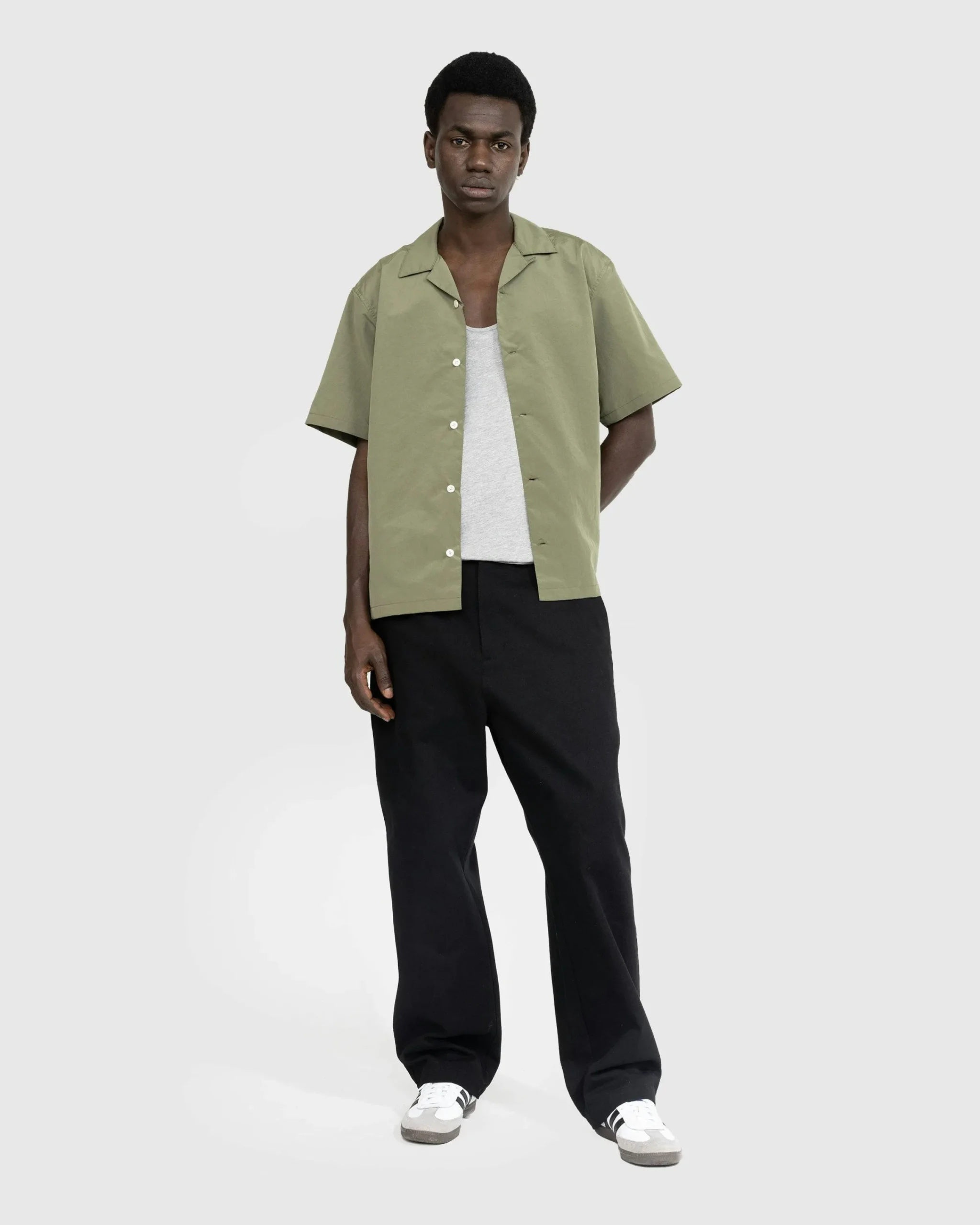 Highsnobiety HS05 Brushed Short-Sleeve Shirt- Shirts