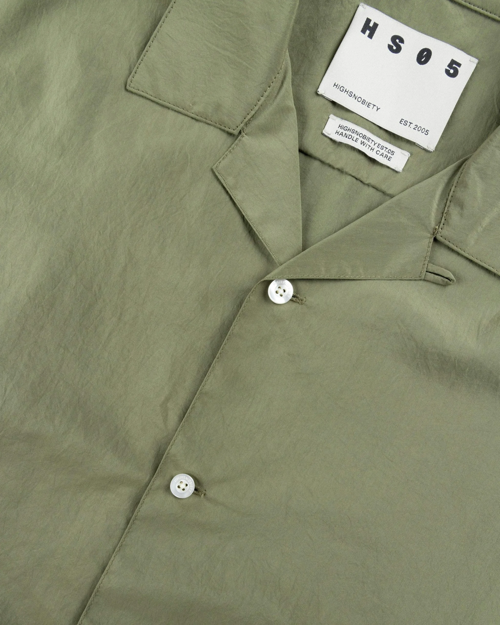 Highsnobiety HS05 Brushed Short-Sleeve Shirt- Shirts