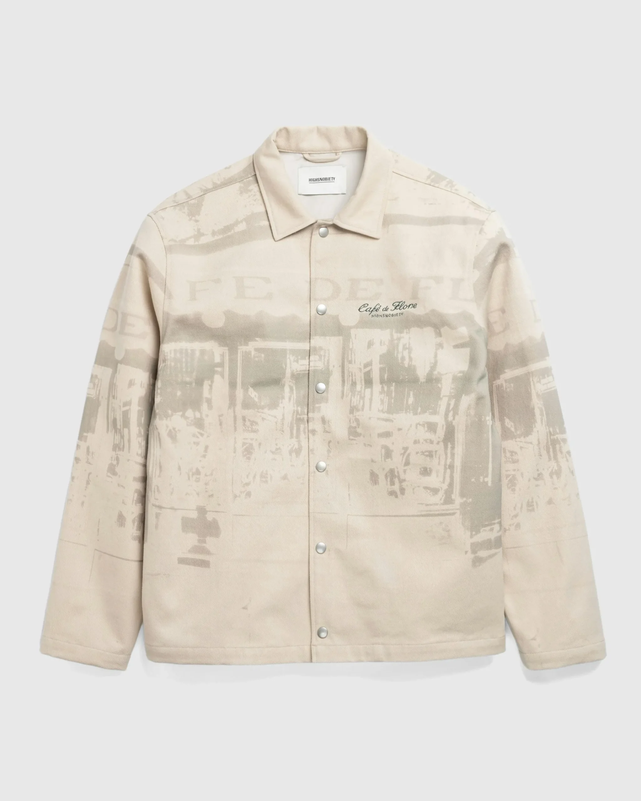 Café de Flore Café Jacket Beige- Outerwear