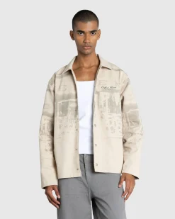 Café de Flore Café Jacket Beige- Outerwear
