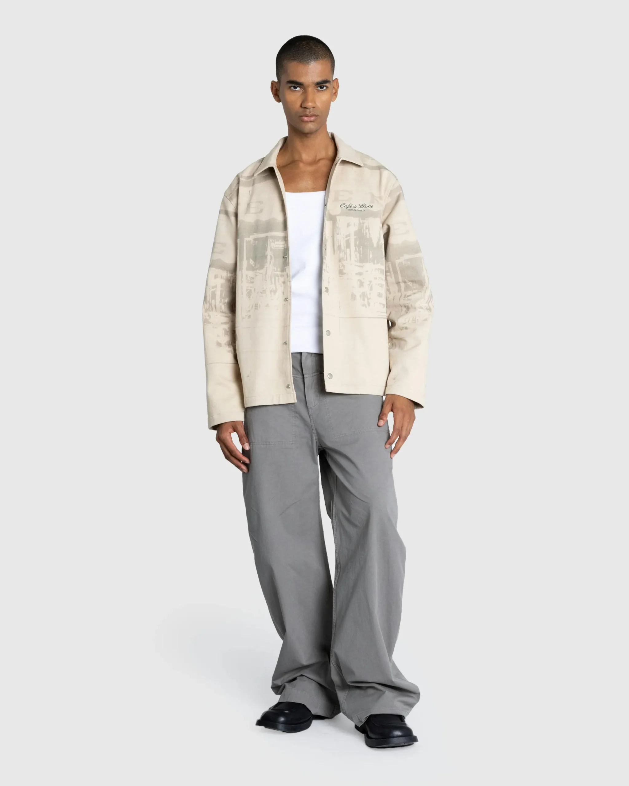 Café de Flore Café Jacket Beige- Outerwear
