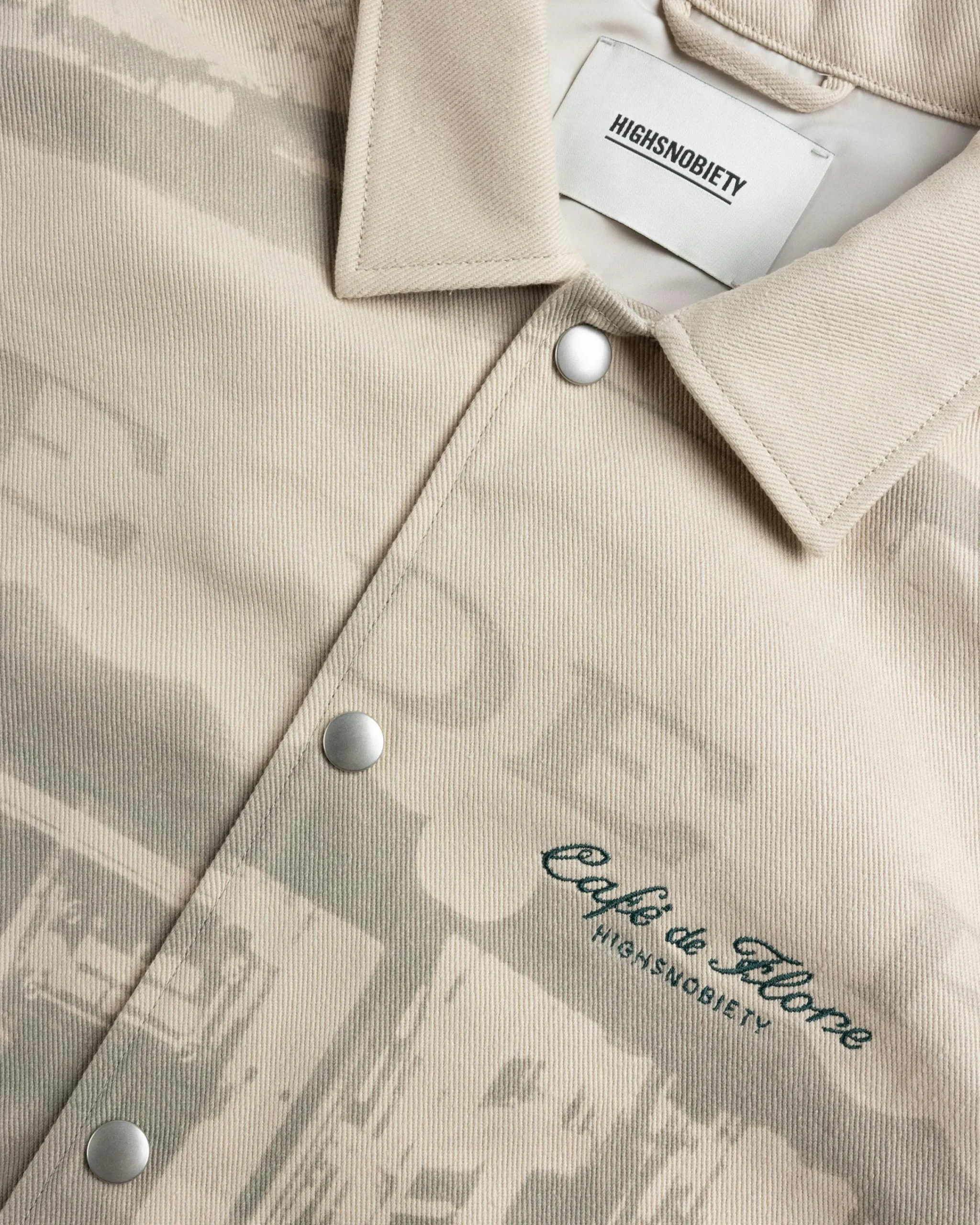 Café de Flore Café Jacket Beige- Outerwear