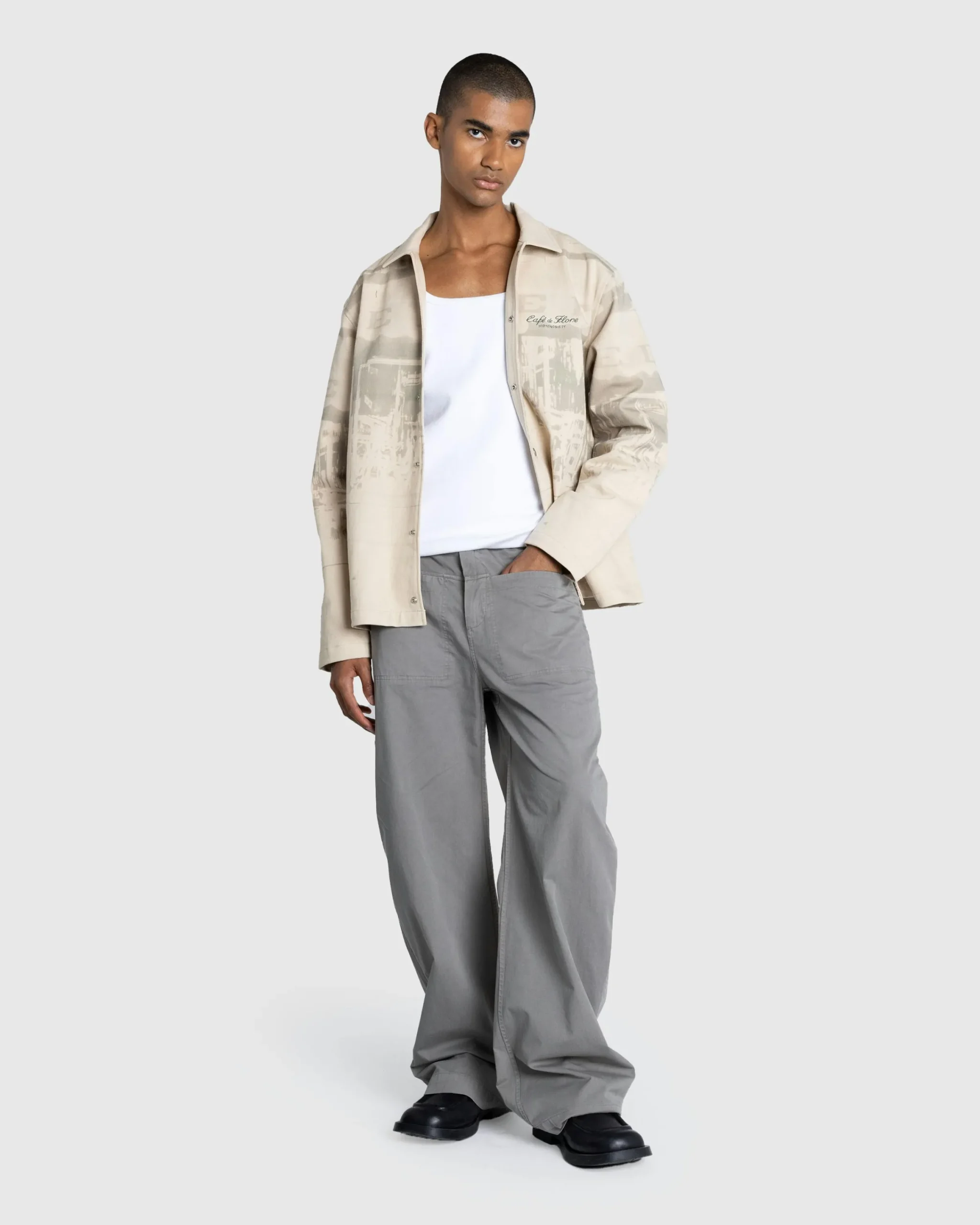 Café de Flore Café Jacket Beige- Outerwear