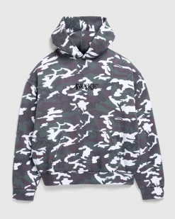 Awake NY Camo Hoodie Green- Sweats