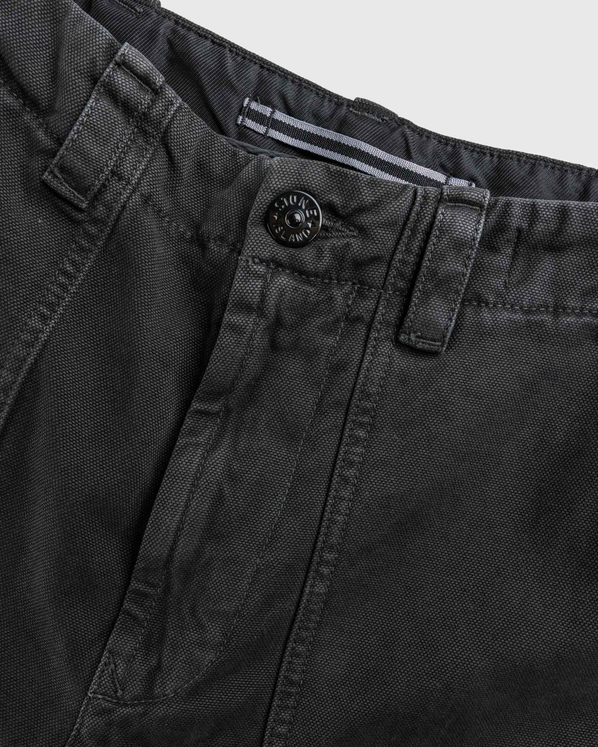 Stone Island Cargo Pants Lead Grey- Pants