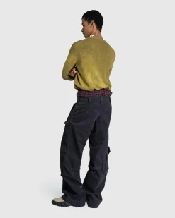 Acne Studios Cargo Trousers Charcoal Grey- Pants