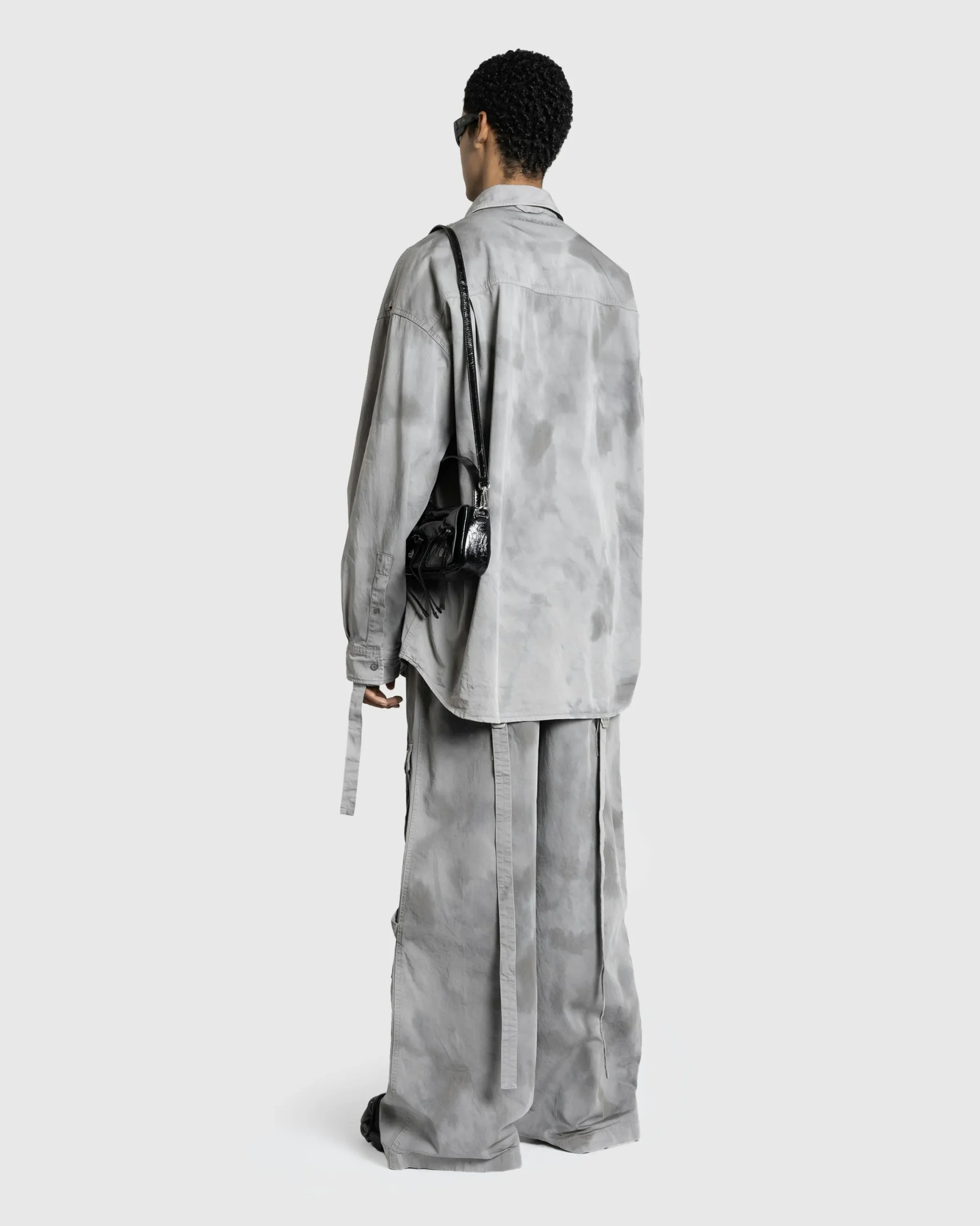 Acne Studios Cargo Trousers Mid Grey- Pants