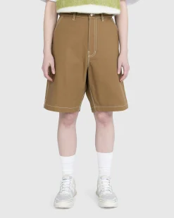Highsnobiety Carpenter Shorts Dark Beige- Shorts