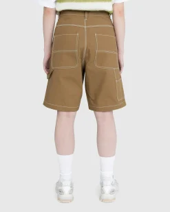 Highsnobiety Carpenter Shorts Dark Beige- Shorts