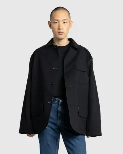 Maison Margiela Check Pattern Coat- Outerwear