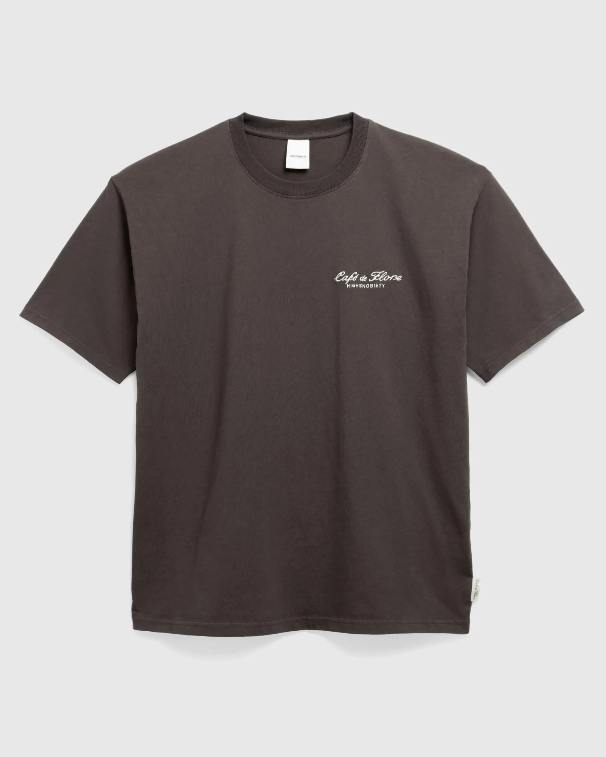 Café de Flore Chocolat T-Shirt Brown- Tops