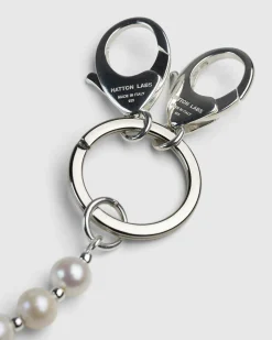 Hatton Labs Classic Freshwater Pearl Keychain- Keychains