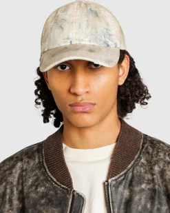 Acne Studios Coated Denim Cap Dirty Blue/Aqua Blue- Hats