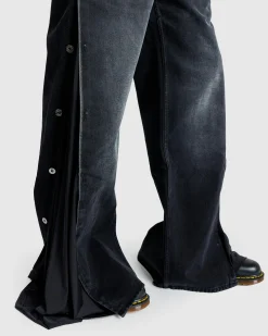 Y/Project Collapsed Waist Jeans Faded Black/Black- Pants