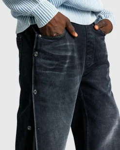 Y/Project Collapsed Waist Jeans Faded Black/Black- Pants