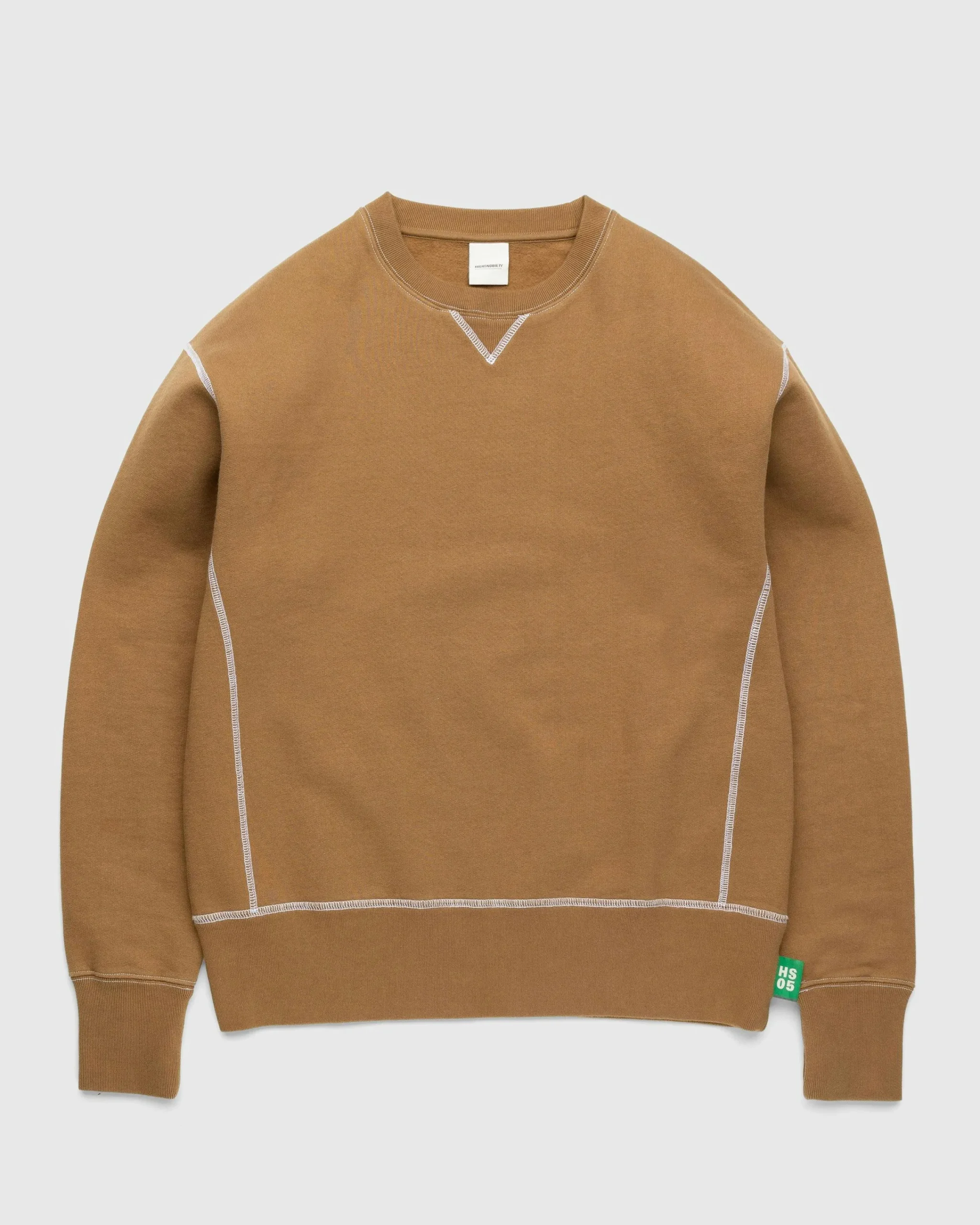 Highsnobiety Contrast Stitch Fleece Crew- Sweats