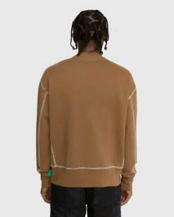 Highsnobiety Contrast Stitch Fleece Crew- Sweats