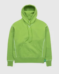 Highsnobiety Contrast Stitch Fleece Hoodie- Sweats