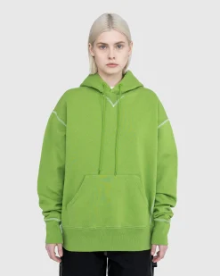 Highsnobiety Contrast Stitch Fleece Hoodie- Sweats