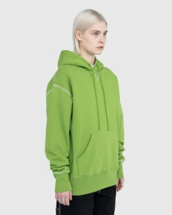Highsnobiety Contrast Stitch Fleece Hoodie- Sweats