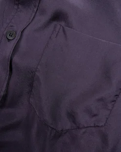 Dries van Noten Corbino Shirt Dark Purple- Shirts