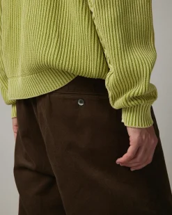 Highsnobiety HS05 Cord Pleated Dress Pants- Pants