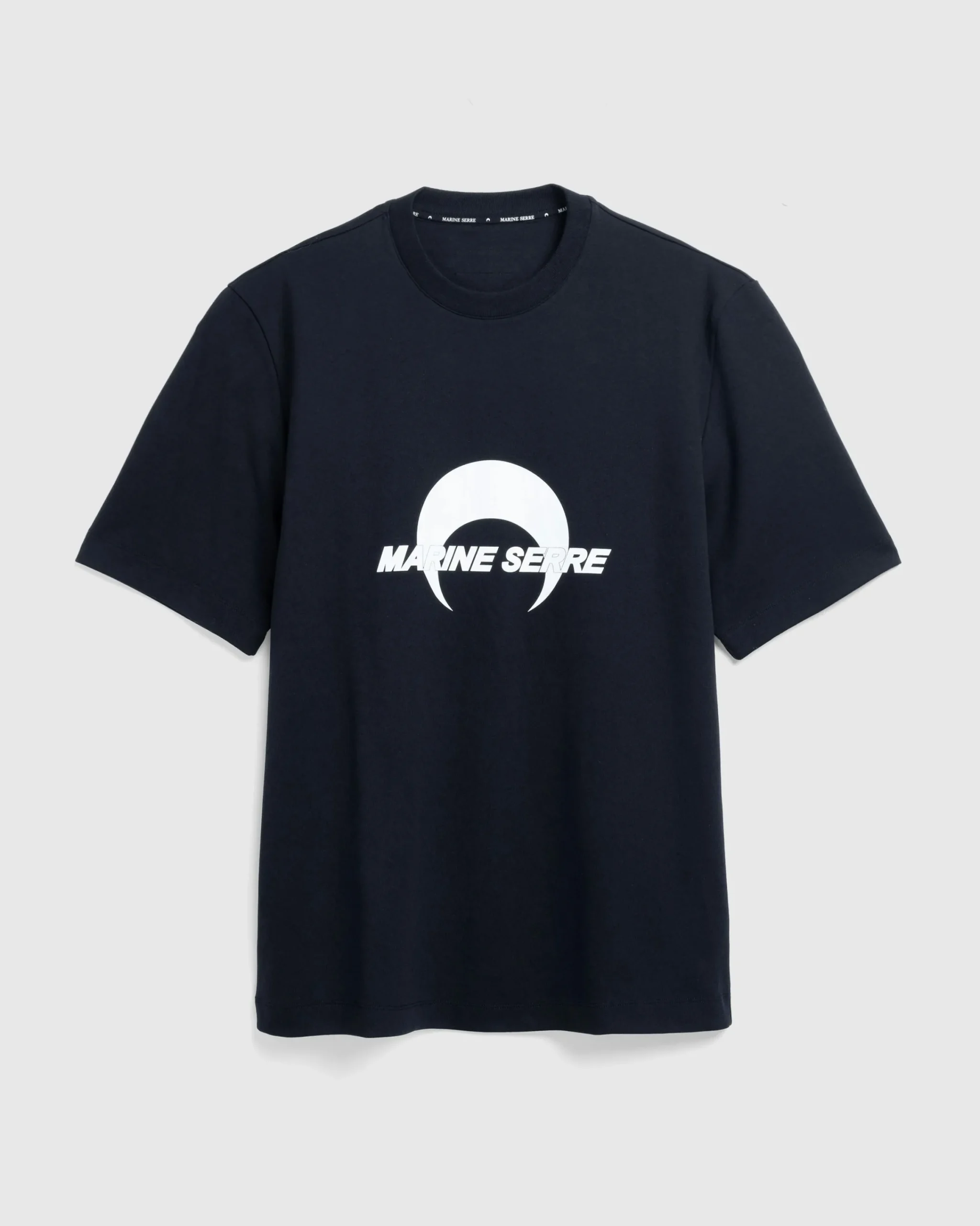 Marine Serre Cotton Jersey Loose Fit T-Shirt- Tops