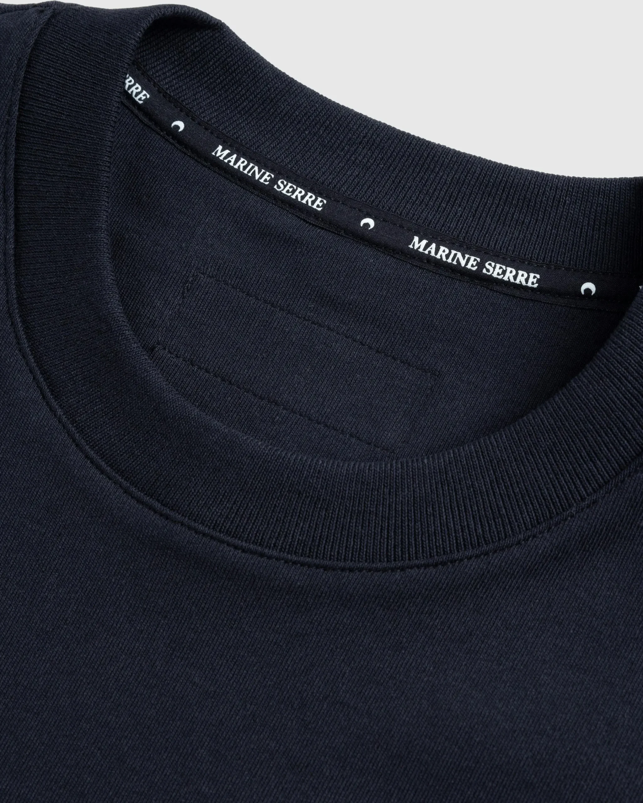 Marine Serre Cotton Jersey Loose Fit T-Shirt- Tops