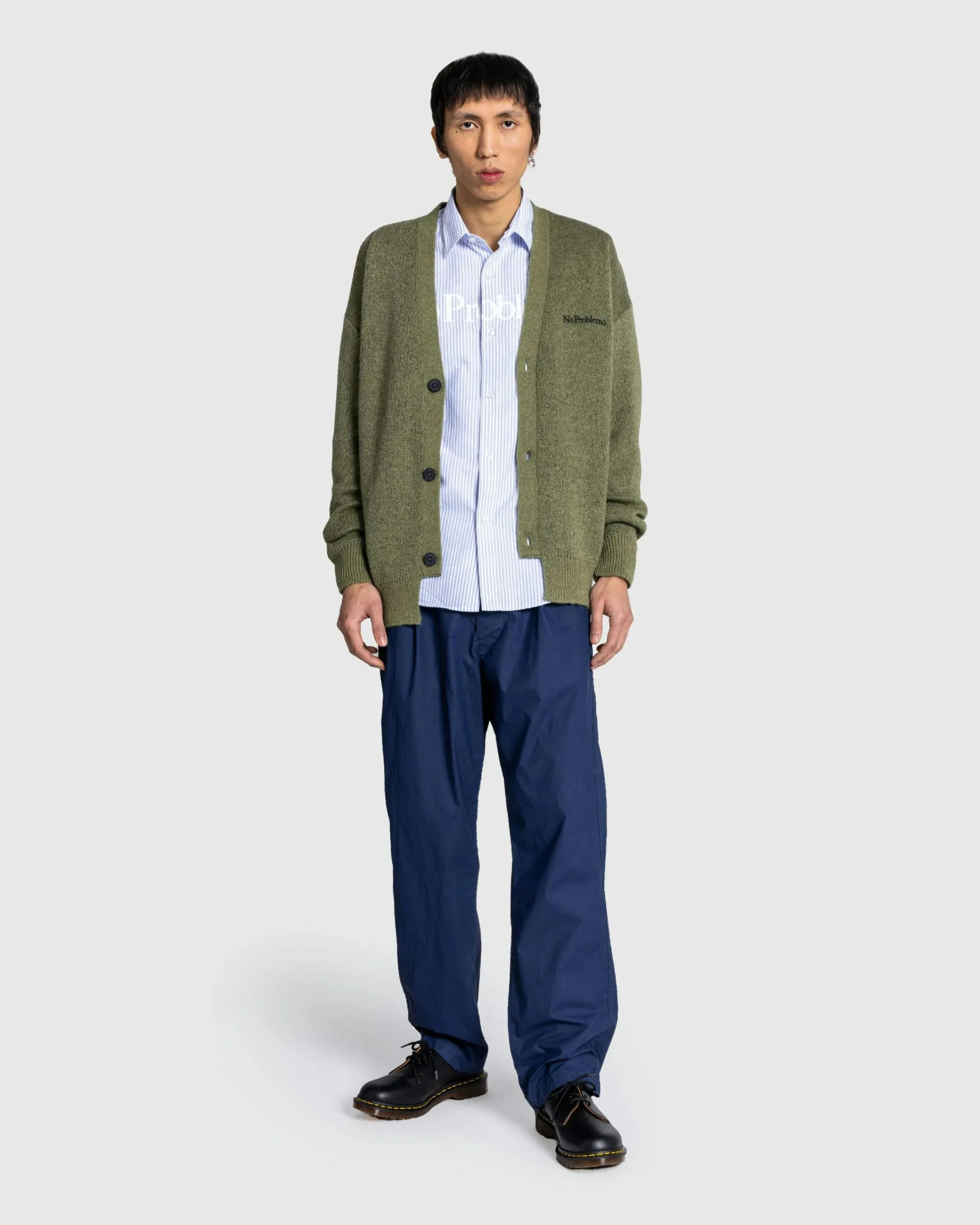 Stone Island Cotton Pants Royal Blue- Pants