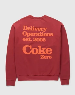 Highsnobiety Crewneck Burgundy- Sweats