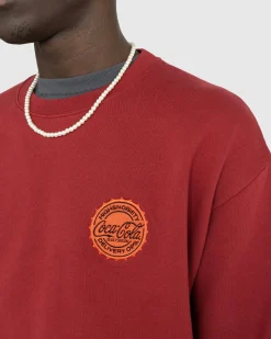 Highsnobiety Crewneck Burgundy- Sweats