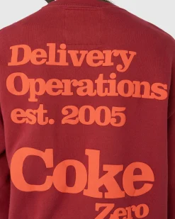 Highsnobiety Crewneck Burgundy- Sweats